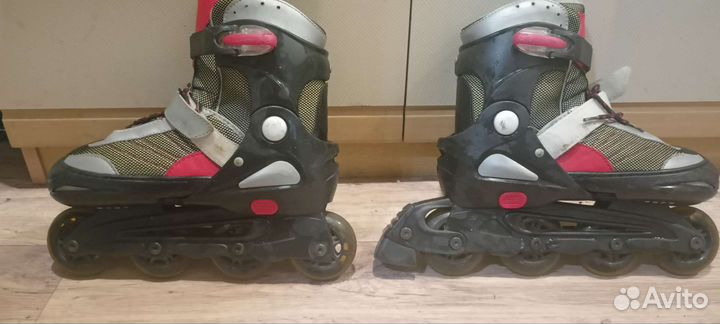 Роликовые коньки детские раздвижные