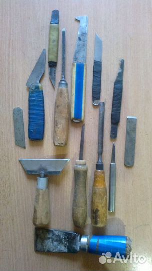 Винтажные стамески по дереву СССР