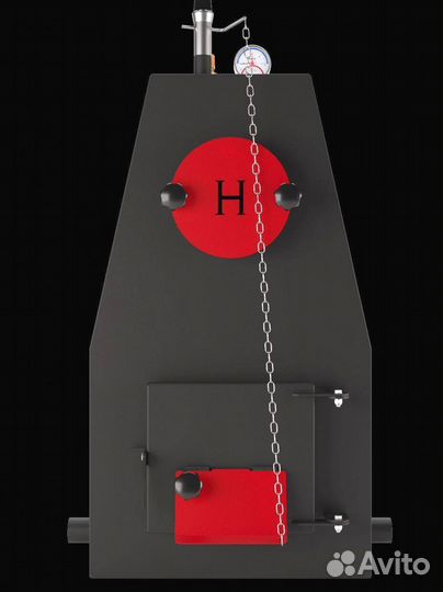 Твердотопливный котёл 8 квт