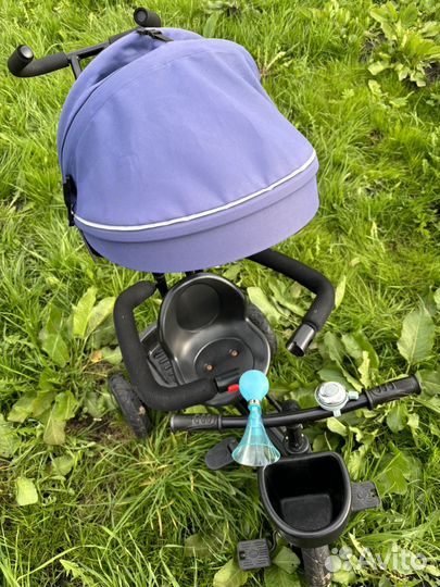 Детский велосипед с ручкой