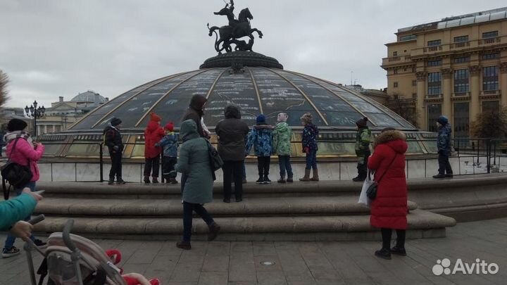 Семейная экскурсия по центру Москвы