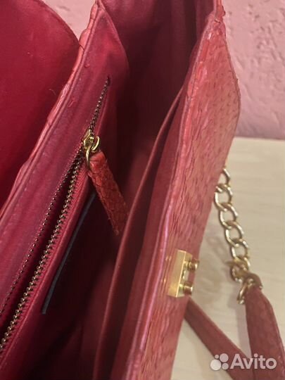 Сумка из натурального питона