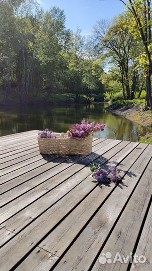 Корзинка плетеная люлька для новорожденного малыша