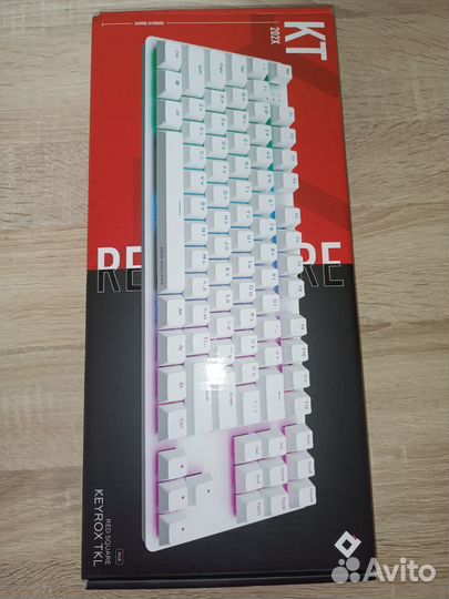 Игровая клавиатура Red Square Keyrox TKL white