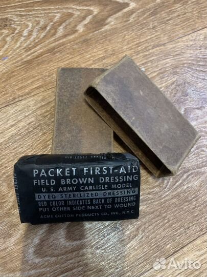 Аптечник WW2 USA и пакет первой помощи