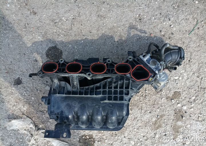 Коллектор впускной с дросселем хонда цивик 5Д 4Д