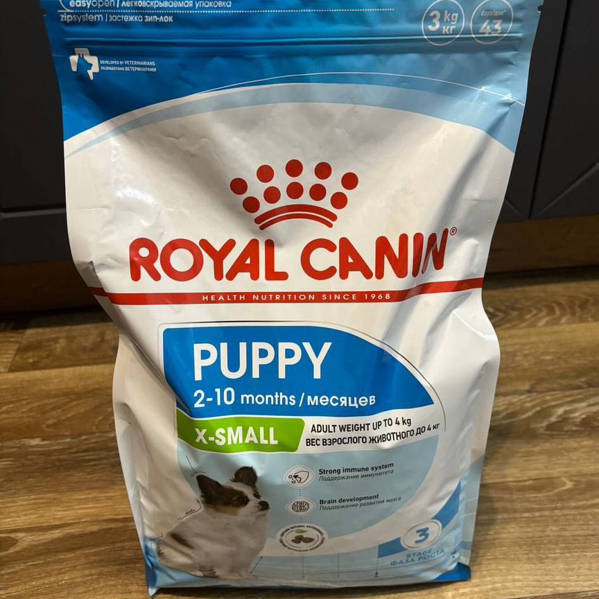 Корм для щенков royal canin