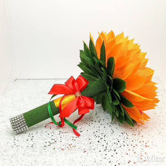 Сладкий букет из конфет