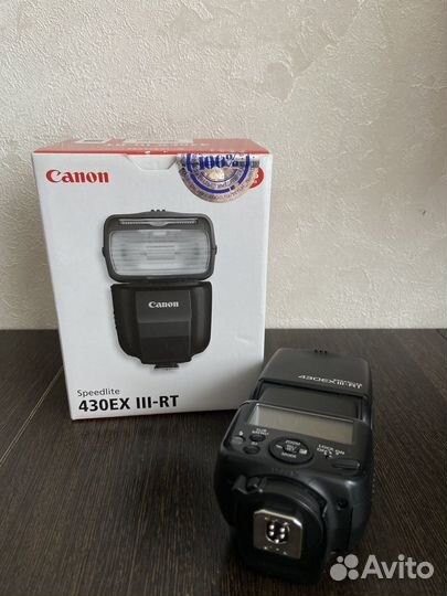 Вспышка canon 430EXlll-RT