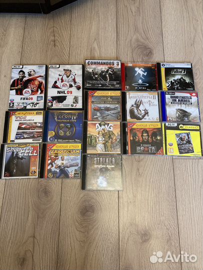 Диски для pc с играми