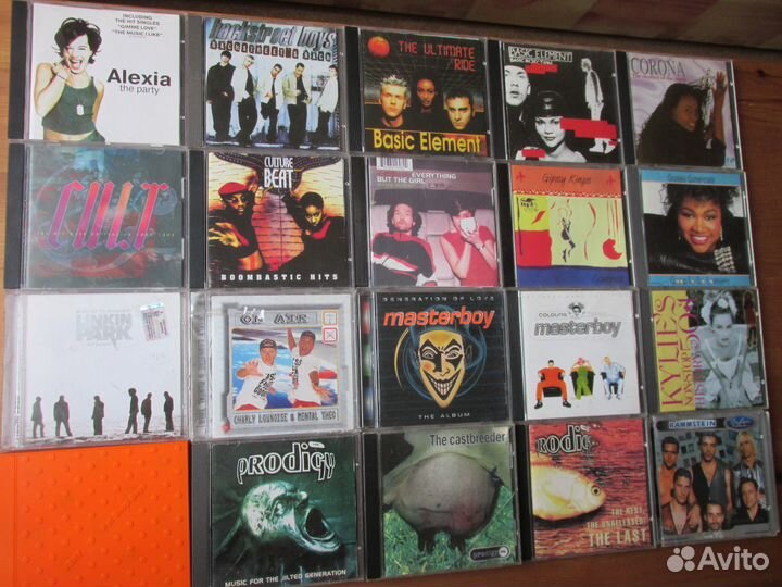 Западная эстрада на компактах