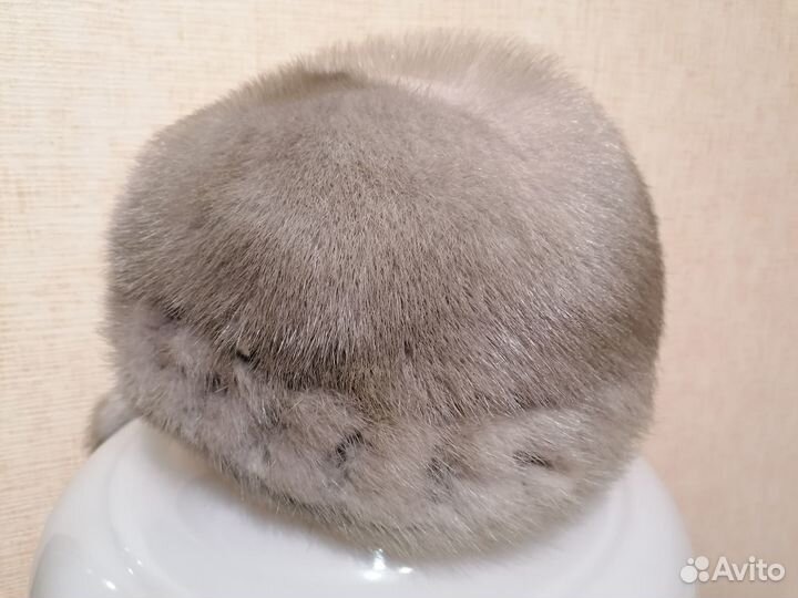 Шапка норковая женская