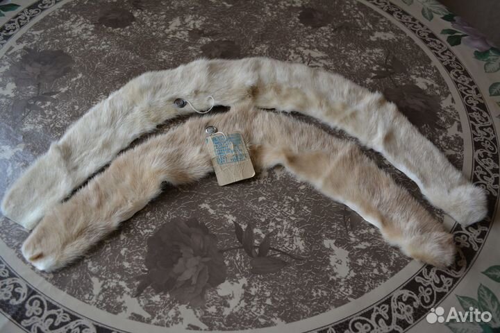 Меховой воротник норка