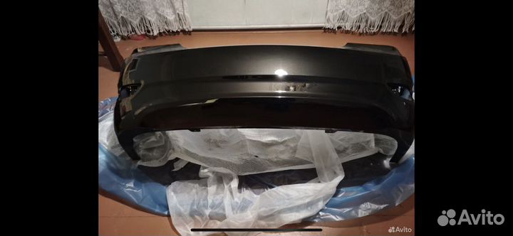 Бампер задний hyundai solaris