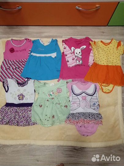 Платье пакетами