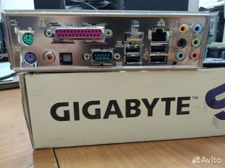 Материнская плата gigabyte GA-965P-S3, LGA775