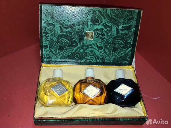 Набор духов Малахитовая Шкатулка СССР