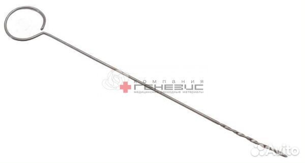 Зонд с навивкой хирургический 120 х 1 мм
