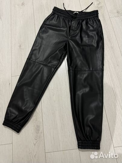 Брюки кожаные ostin размeр s 44