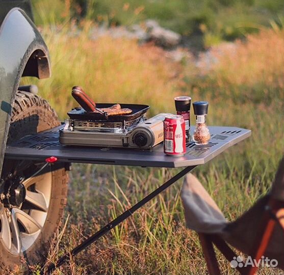 Стол на колесо для кемпинга