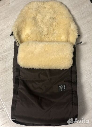 Меховой конверт Kaiser из овчины в коляску