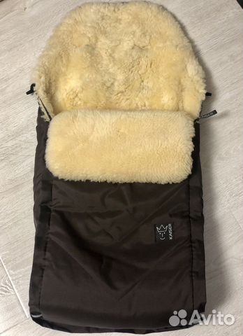 Меховой конверт Kaiser из овчины в коляску