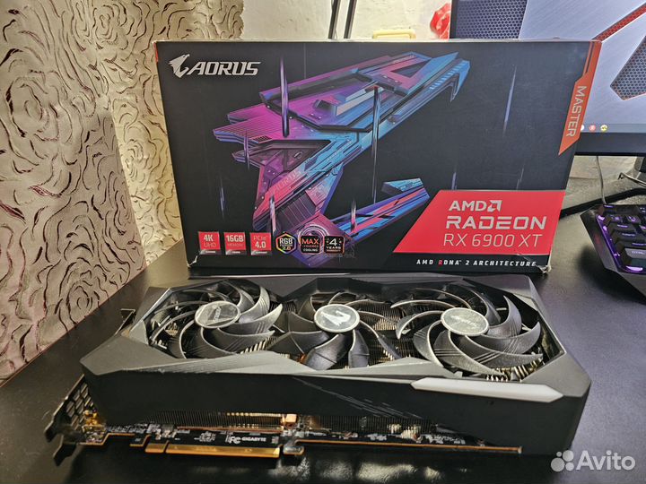 Видеокарта aorus rx6900xt
