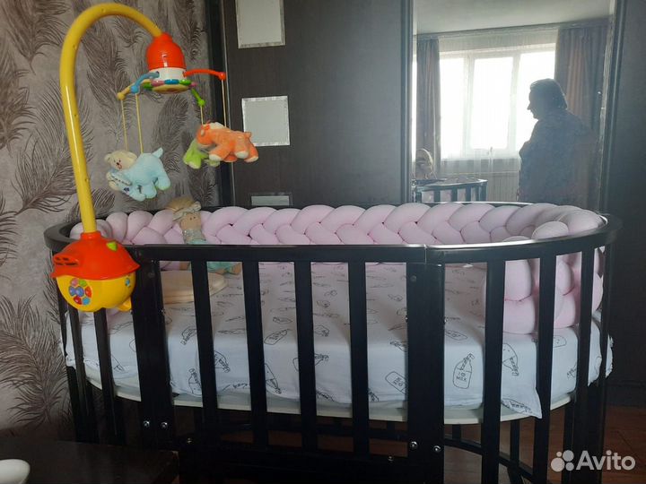 Детская кровать для новорожденных бу