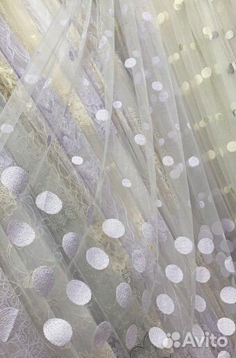 Тюль шары, готовые комплекты