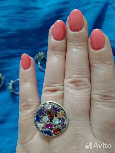 Серебряное кольца