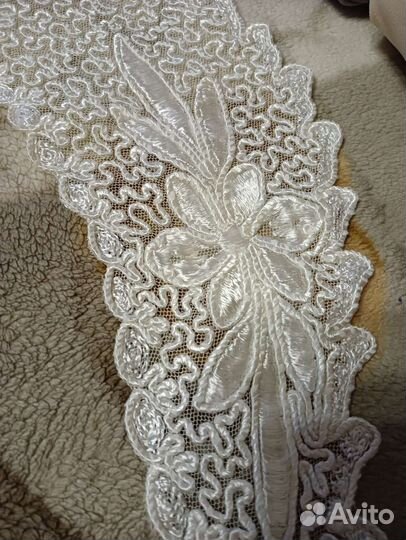 Белый воротник винтажный