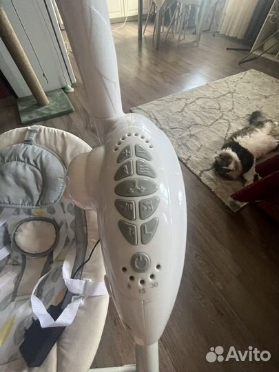 Детские качели шезлонг