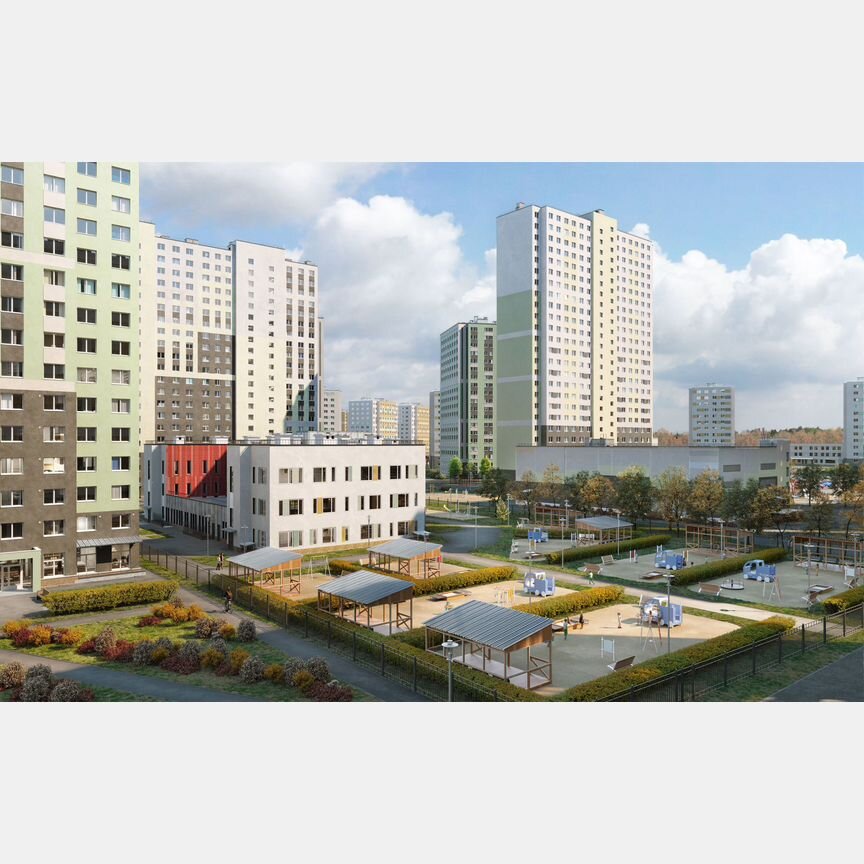 Квартира-студия, 20,8 м², 24/25 эт.