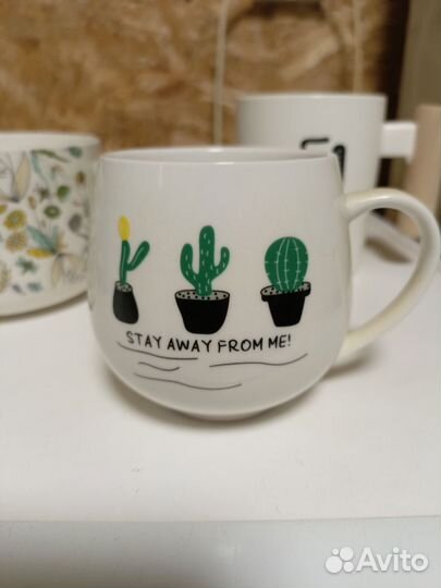 Кружки керамика - 5 шт