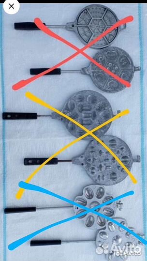 Форма для выпечки СССР орешница, печеница