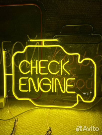 Неоновая вывеска на заказ