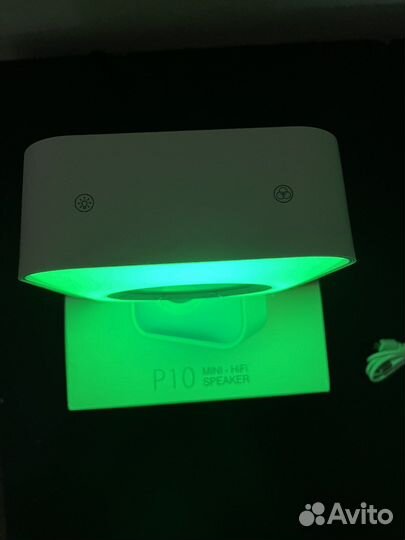 Будильник колонка часы светильник 4 в 1