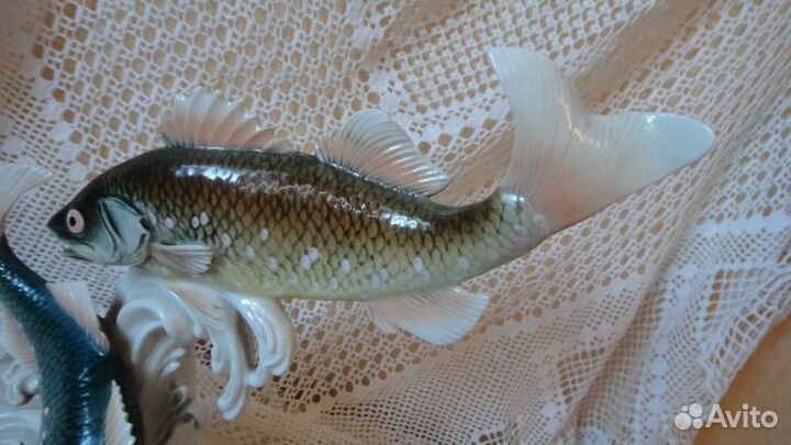 Фарфоровая статуэтка рыбы Karl Ens