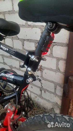 Детское велокресло