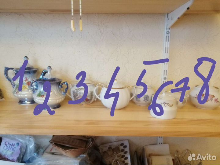 Сахарницы и заварочные чайники СССР