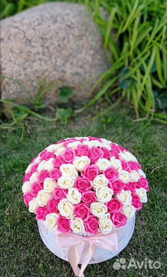 Цветы букеты розы