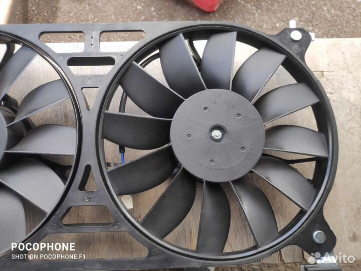 Вентилятор охлаждения нива