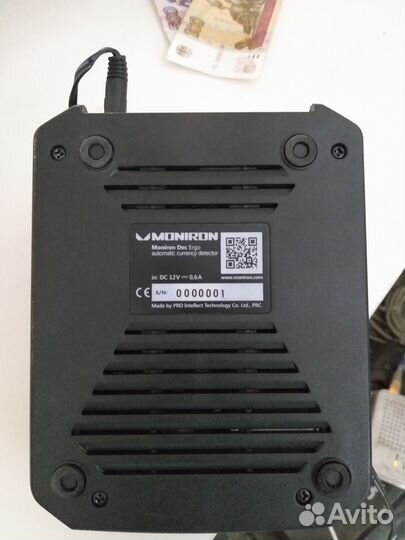 Детектор банкнот купюр валют PRO Moniron DEC ergo