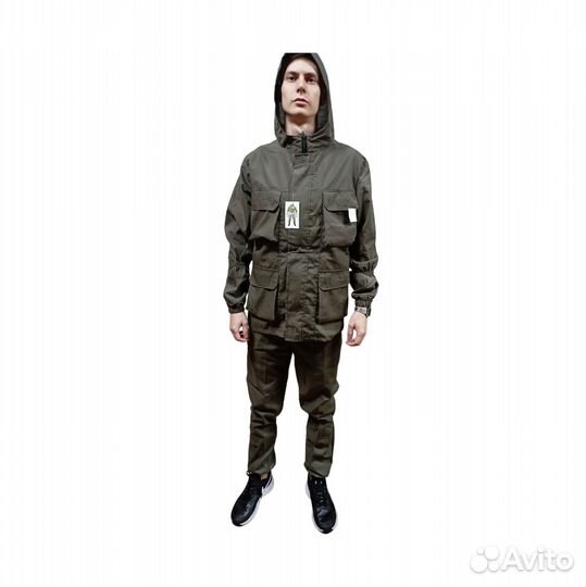 Костюм летний Горка Х/Б Серый 46-48р