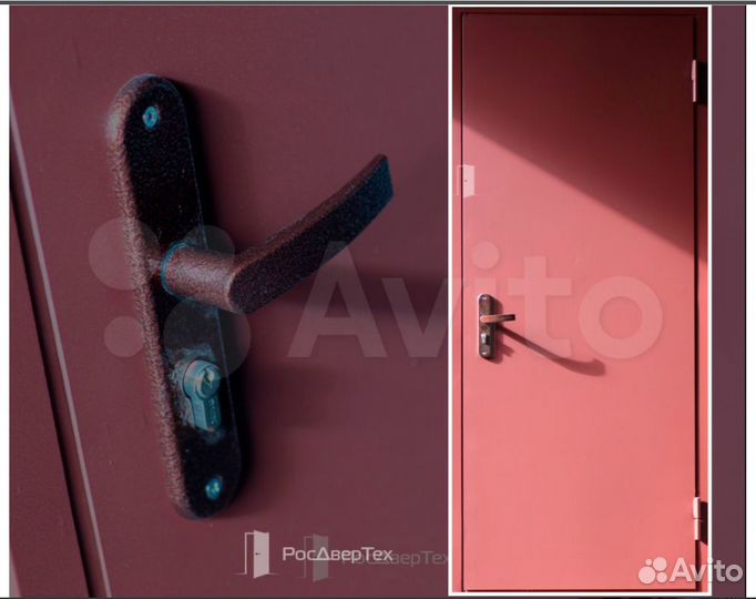 Тамбурная дверь металлическая