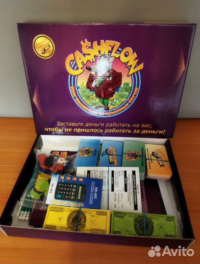 Игра Cash Flow Денежный поток -Твердое поле