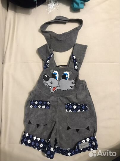 Наряд волка детский