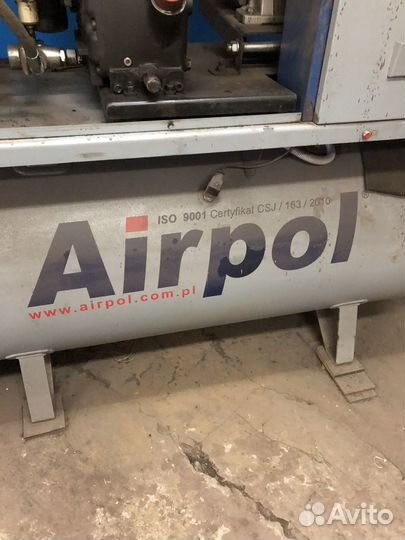 Винтовой компрессор airpol K11, 8 бар С осушителем