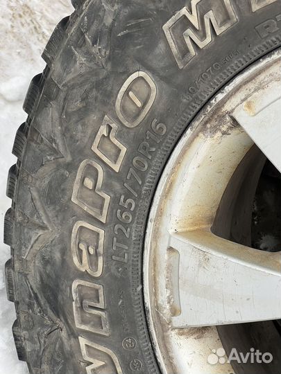 Колеса на mitsubishi 6*139.7 R16 265/70