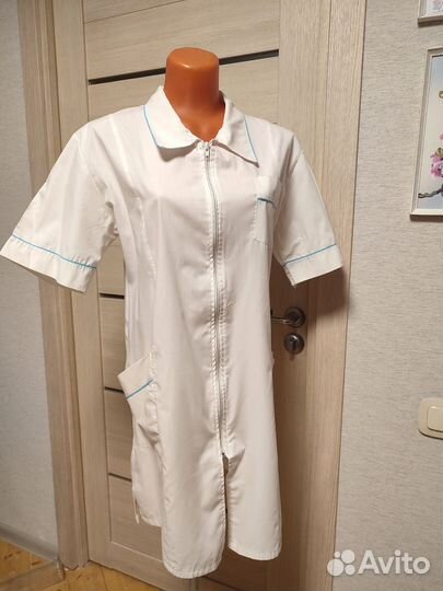 Рубашка медицинская чёрная 42 44